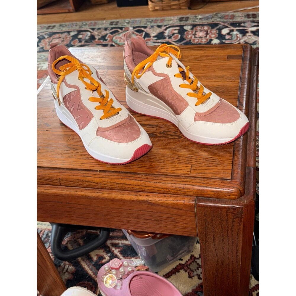 Michael Kors Crista Trainer MKOutline Jacquard New 9 - Picture 2 of 3